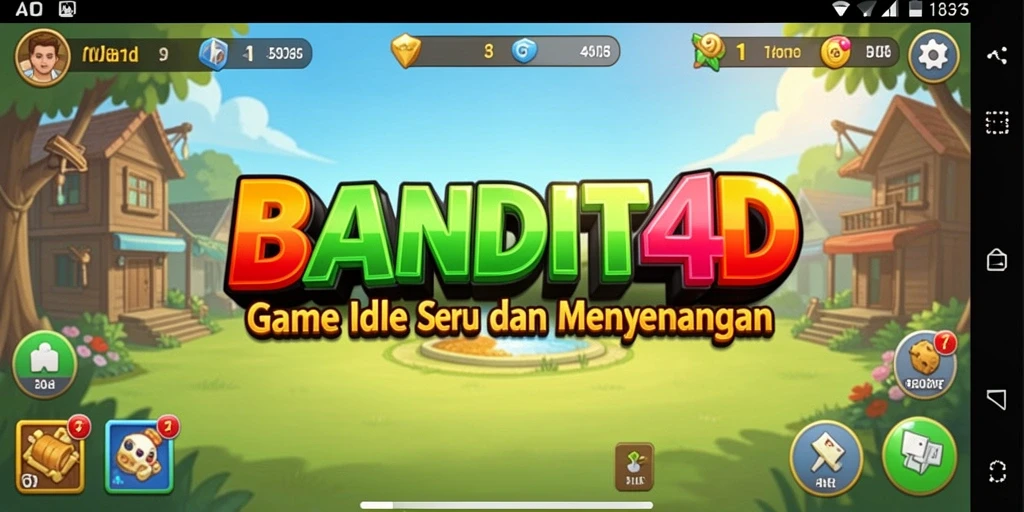 Tampilan gameplay BANDIT4D yang menarik dan menggugah selera.