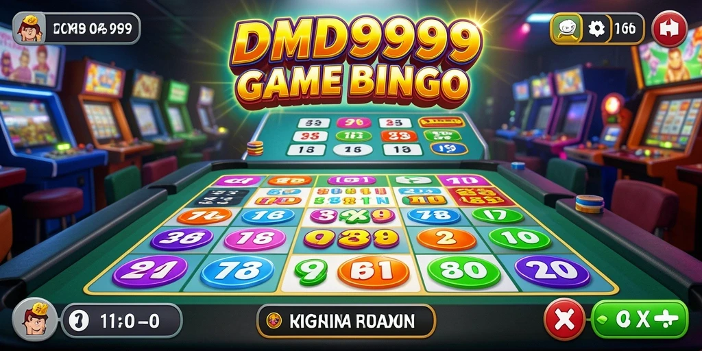 Tampilan gameplay bingo DMD999 yang seru dan mengasyikkan.