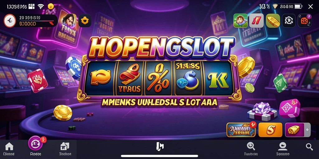 Tampilan antarmuka HOPENGSLOT yang menarik dan informatif.