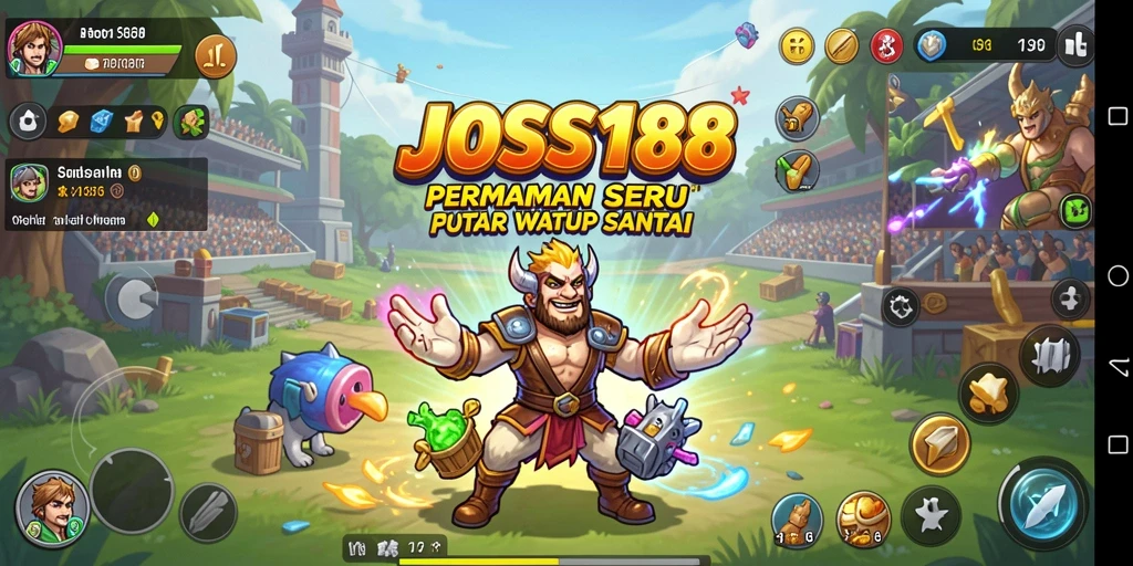 Screenshot gameplay JOSS188 yang menampilkan keseruan permainan.