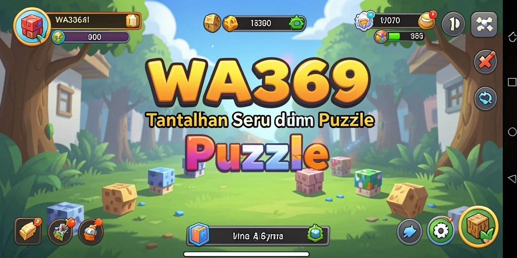 Screenshot permainan WA369 menampilkan gameplay seru dalam Puzzle.