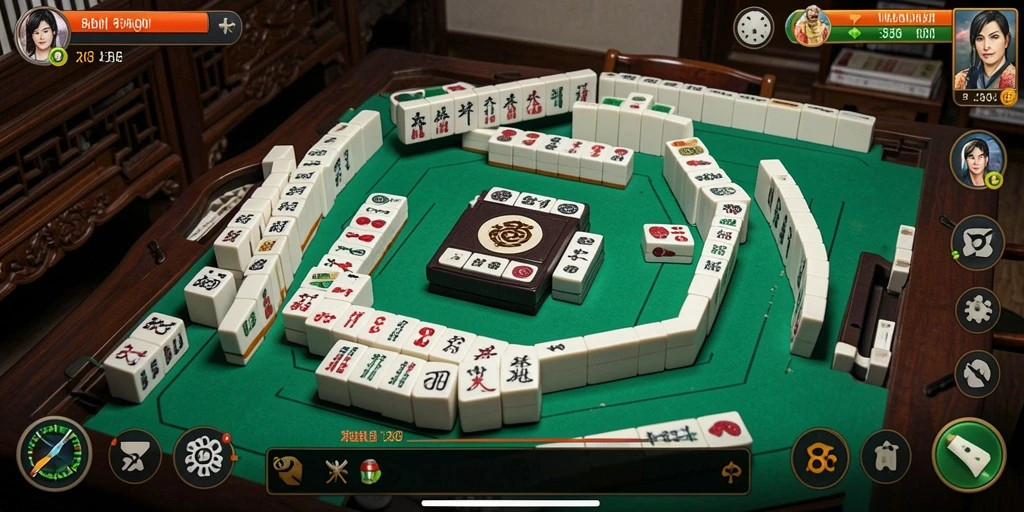Tampilan gameplay X88 yang menarik dan penuh aksi Mahjong.